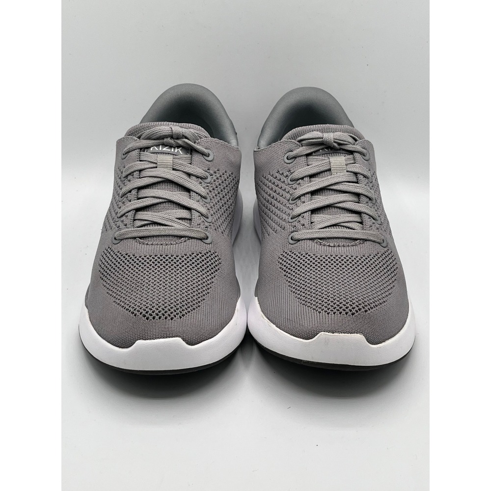 Kizik Lima Hands Free Sneakers Womens 8.5 Mens 7 Storm Gray Knit Shoes DLIMGY04